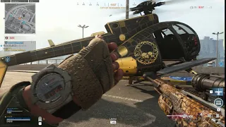 COD WARZONE : C4 THUMBS UP TROLLING HELICOPTER