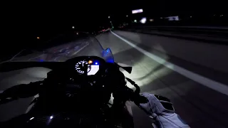 YAMAHA R6 "CHILL" NIGHT RIDE!