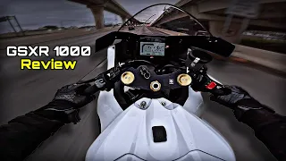 2023 GSXR 1000 Review | Wheelies + Top Speed Pulls