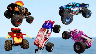 Monster Jam | Monster Trucks | High Speed Monster Jam Crashes, Freestyle, & Racing #36