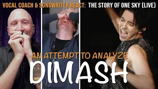 Vocal Coach & Songwriter React to The Story of One Sky (live) - Dimash | Song Reaction & Analysis