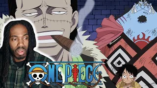 One Piece Reaction -  Episode 442 - 443 (Blind Reaction) -  JIMBEI AND CROCODILE JOIN BUST  OUT!