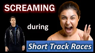 SCREAMING during Short Track Speedskating & Polite Fans in Beijing | Coach Stephen Gough