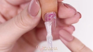 EASY GLITTER DESIGN | OCTOBER NAILBOXY TUTORIAL  | Red Iguana | April Ryan