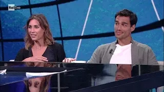 Fabio Fognini e Flavia Pennetta - Che tempo che fa 20/05/2018