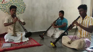 Ragam:: indholam ( T.R.KARTHIK Nadasuram students teaching.. #TRK #music #nadasuram. con::9791274832