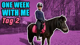 ONE WEEK WITH ME 🤩 - Tag 2 | Unser Shetty springt ❤️