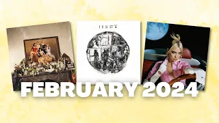 Reviewing Every Album I Listened to in February