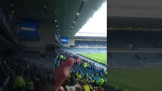 700 Celtic Fans at Ibrox Signing After The Game | Rangers 1 - 2 Celtic | 03/04/22