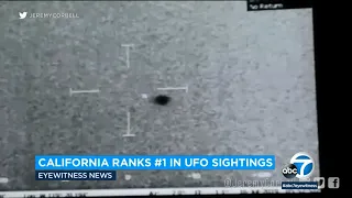 California ranks #1 in UFO sightings