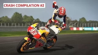 MotoGP 17 | Crash Compilation #2 | PC GAMEPLAY | TV REPLAY MotoGP GAME