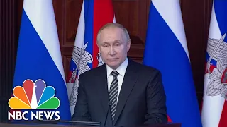 Putin Makes New Threats As Russia-Ukraine Tensions Grow