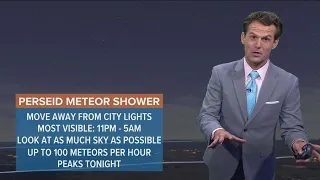 How best to watch tonight's Perseid Meteor Shower