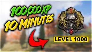 100,000 XP IN 10 MINUTES GLITCH! (Black Ops Cold War)