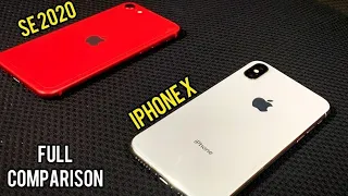 iPhone X vs iPhone SE 2 🔥 iPhone X Vs iPhone SE 2 Camera Test | Speed | Battery