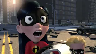 The Incredibles(2004) - The Incredibles Vs the robot