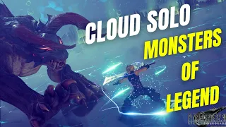 Cloud Solo Monsters of Legend (3 minutes) | Final Fantasy VII Remake