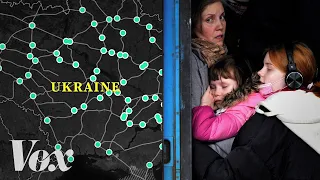 Ukrainians' escape by rail, explained