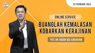 ONLINE SERVICE || Pdt. Dr. Rubin Adi Abraham || 20 Februari 2022