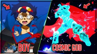 Weak Crybaby Boy Becomes A Cosmic God After Finding A strange Drill | Gurren Lagann Part 1 in hindi