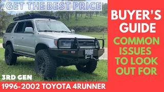 Toyota 4runner Buyer's Guide - Common Issues To Look Out For