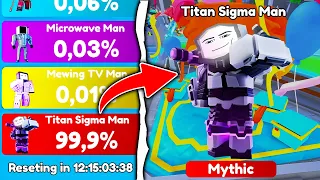 APRIL FOOLS 🤡 I GOT *NEW* TITAN SIGMA MAN 😱 Roblox Toilet Tower Defense