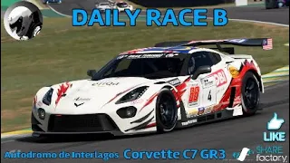 Gran Turismo Sport - Daily Race B // Autodromo de Interlagos // Corvette C7 GR3 // 10