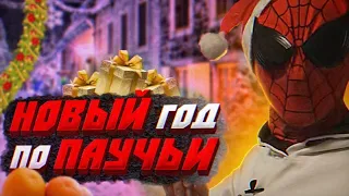 КАК Я ОТМЕТИЛ НОВЫЙ ГОД ПО ПАУЧЬИ 🕸🎅❤