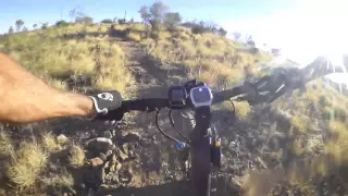 MTB Alice Springs, Railway line to cattle yards, West Mac track (the Hell Line)