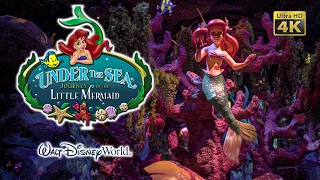 2020 11 01 Under the Sea Journey of the Little Mermaid On Ride Low Light 4K POV Walt Disney World