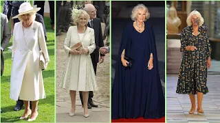 Queen Camilla Looking Elegant In Summer Outfits #fashion