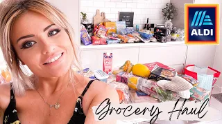 HUGE ALDI GROCERY HAUL | NEW FINDS | WEEKLY GROCERY HAUL BACK TO SCHOOL