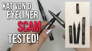 Is Kat Von D Ripping Us Off? Let's DESTROY Tattoo Liners & Find Out! Scam or Not?