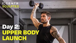 Centr Sculpted program: upper-body sculpting workout