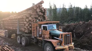 Kenworth 850 Off-Highway Logging Truck