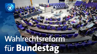 Warum wird der Bundestag immer größer und was wollen die Parteien dagegen tun?