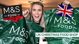 M&S CHRISTMAS FOOD SHOP | UK Groceries | Vlogmas 2021 Week Four