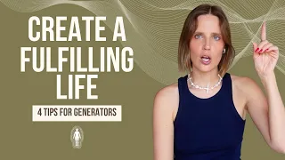 How to Create a Juicy Life: 4 Essential Steps for Generators in Human Design