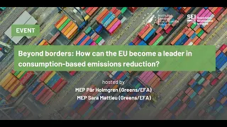 Beyond borders: how can the EU become a leader in consumption-based emissions reduction?