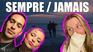 LET'S REACT to Mahmood feat Angèle "SEMPRE / JAMAIS" // Italian Music 🇮🇹 // MUSIC VIDEO REACTION