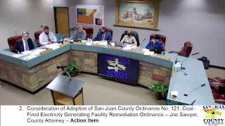 San Juan County Commission Meeting- November 9, 2021 (Part 1 of 2)