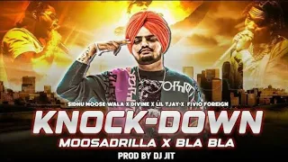 KNOCK DOWN - Sidhu Moose Wala | Divine elvish Yadav |Lil Tjay | Drill | Prod By Virendra music