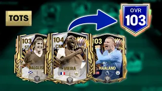 I Built Special TOTS Squad Featuring Vieira , Dalglish , Haaland & KDB 🔥🐐