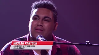 Hoseah Partsch - Almost is Never Enough | The Voice Australia 6 (2017) | Blind Auditions