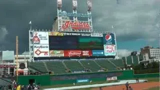 Great view of Progressive Field in Cleveland