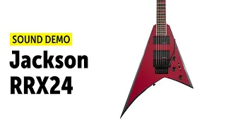 Jackson RRX24 - Sound Demo (no talking)
