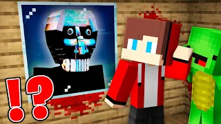 Why Scary SILENCE CAVE DWELLER ATTACK JJ and Mikey At Night in Minecraft? - Maizen