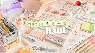 huge stationery haul 🍰 desk organization, journal with me (ft. stationery pal)