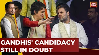 Lok Sabha Elections 2024: Rahul Gandhi And Priyanka Gandhi's Candidacy Suspense Continues | Report