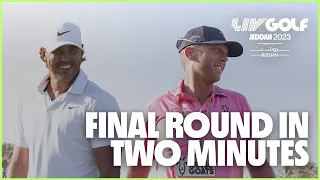 Highlights: Final Round in Two Minutes | LIV Golf Jeddah